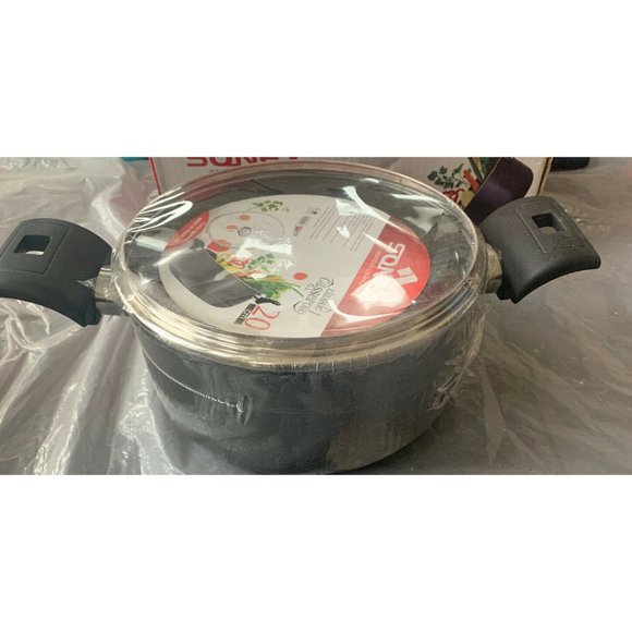 Sonex Nonstick Cookware 20cm New Black - Picture 1 of 9